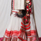 White And Red Dress