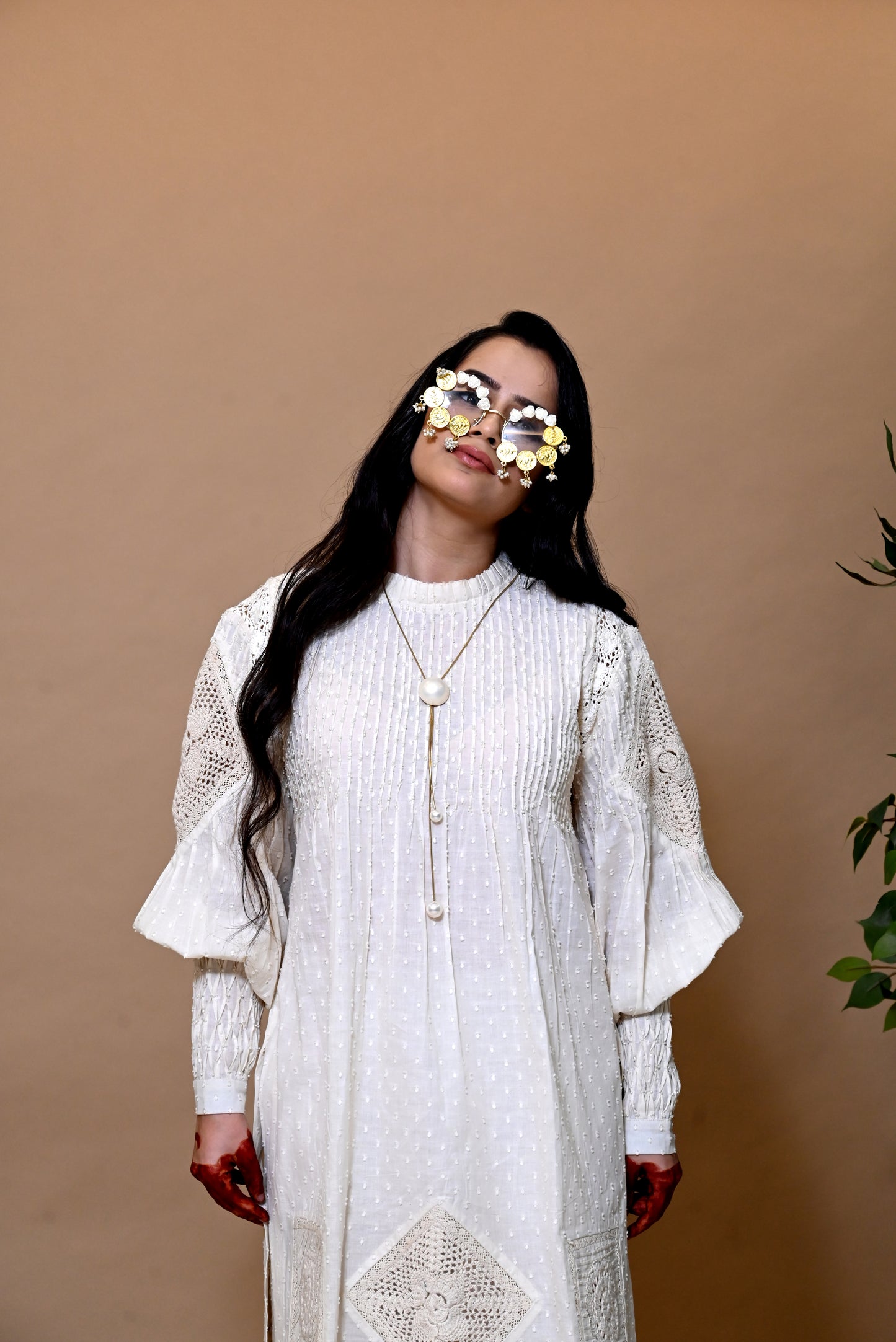 KORA DORA Crosia Patch Work Suit Set