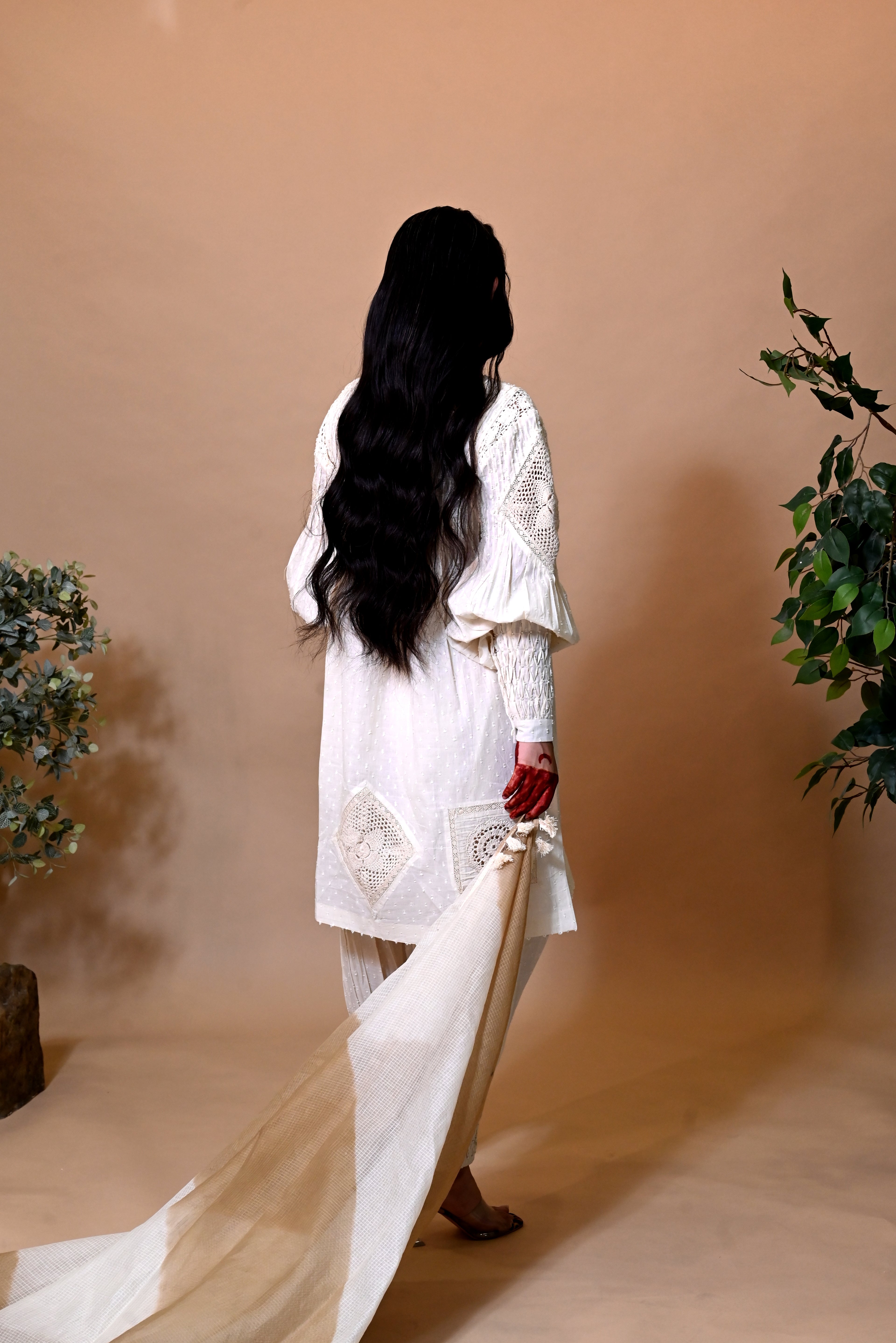 KORA DORA CROSIA PATCH WORK SUIT SET