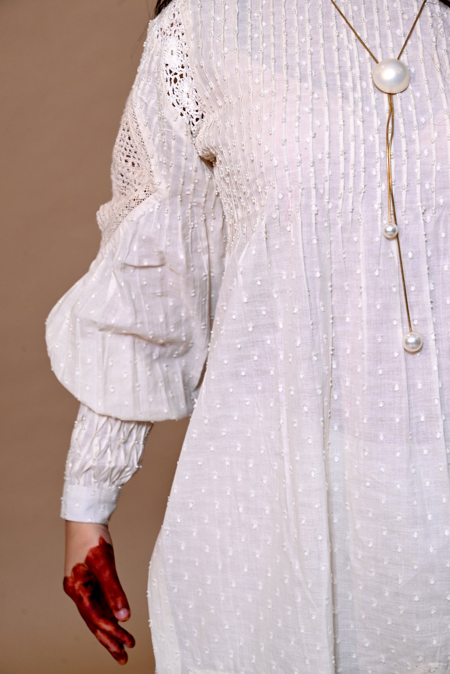 KORA DORA Crosia Patch Work Suit Set