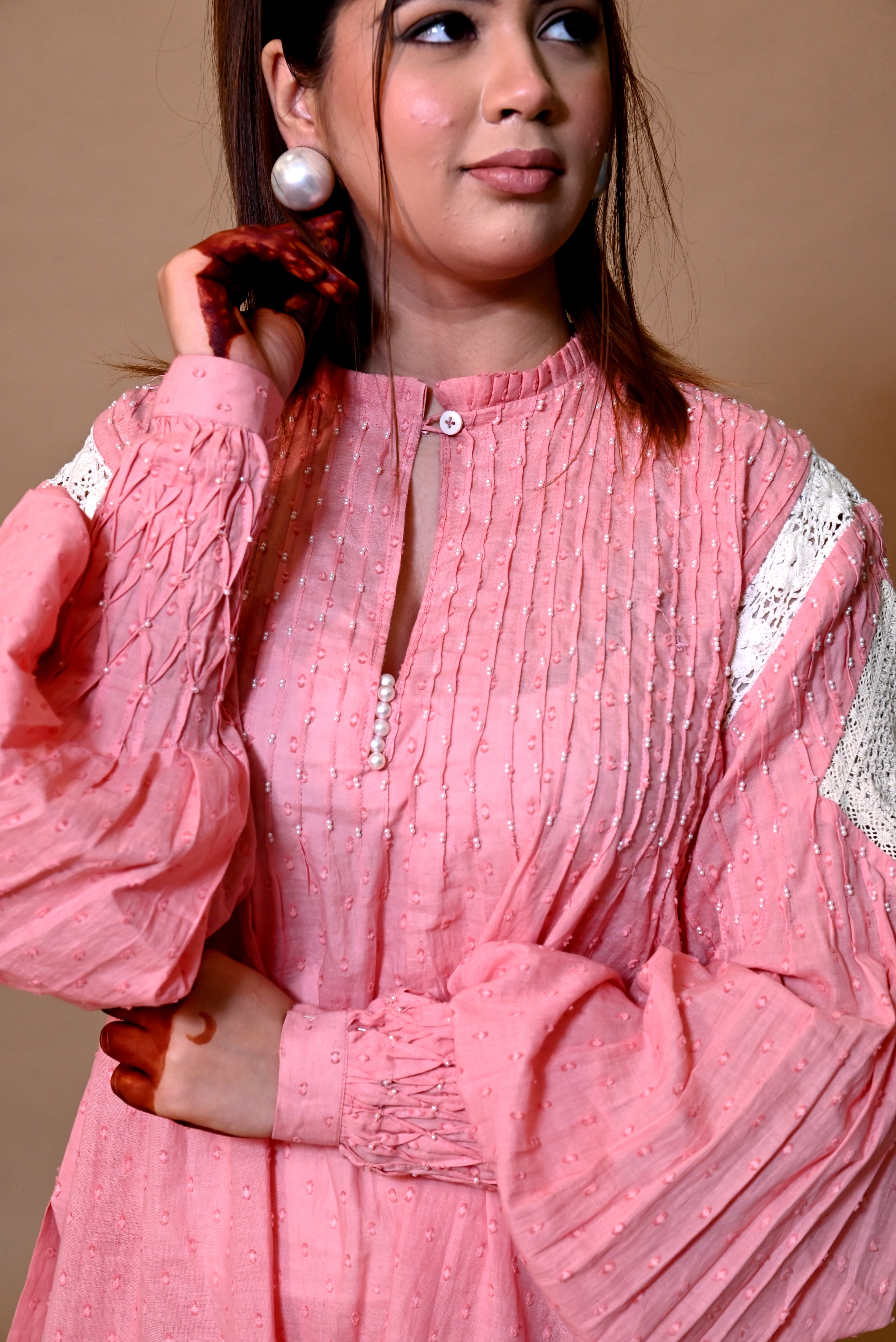 KORA DORA CROSIA PATCH WORK SUIT SET