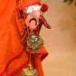 JEWAR Burn Orange Angrakha Suit Set