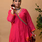 JEWAR Pink Angrakha Suit Set