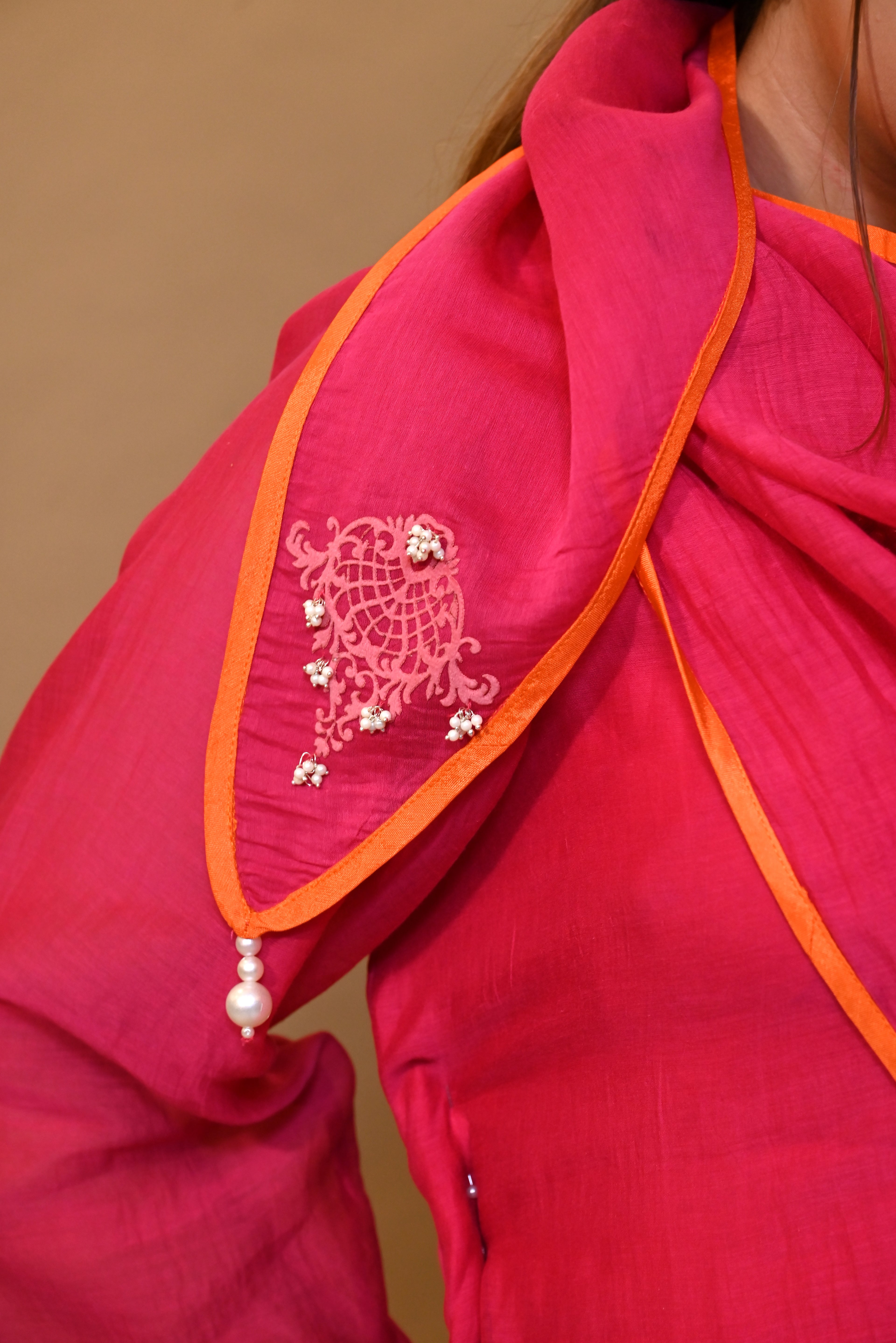 JEWAR PINK ANGRAKHA SUIT SET
