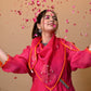 JEWAR Pink Angrakha Suit Set