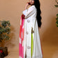 CHANDBALI_ Off white mul cotton suit set