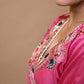 POSHAK Collection – “Gulaabi Adaa” Silk Chanderi Anarkali Set
