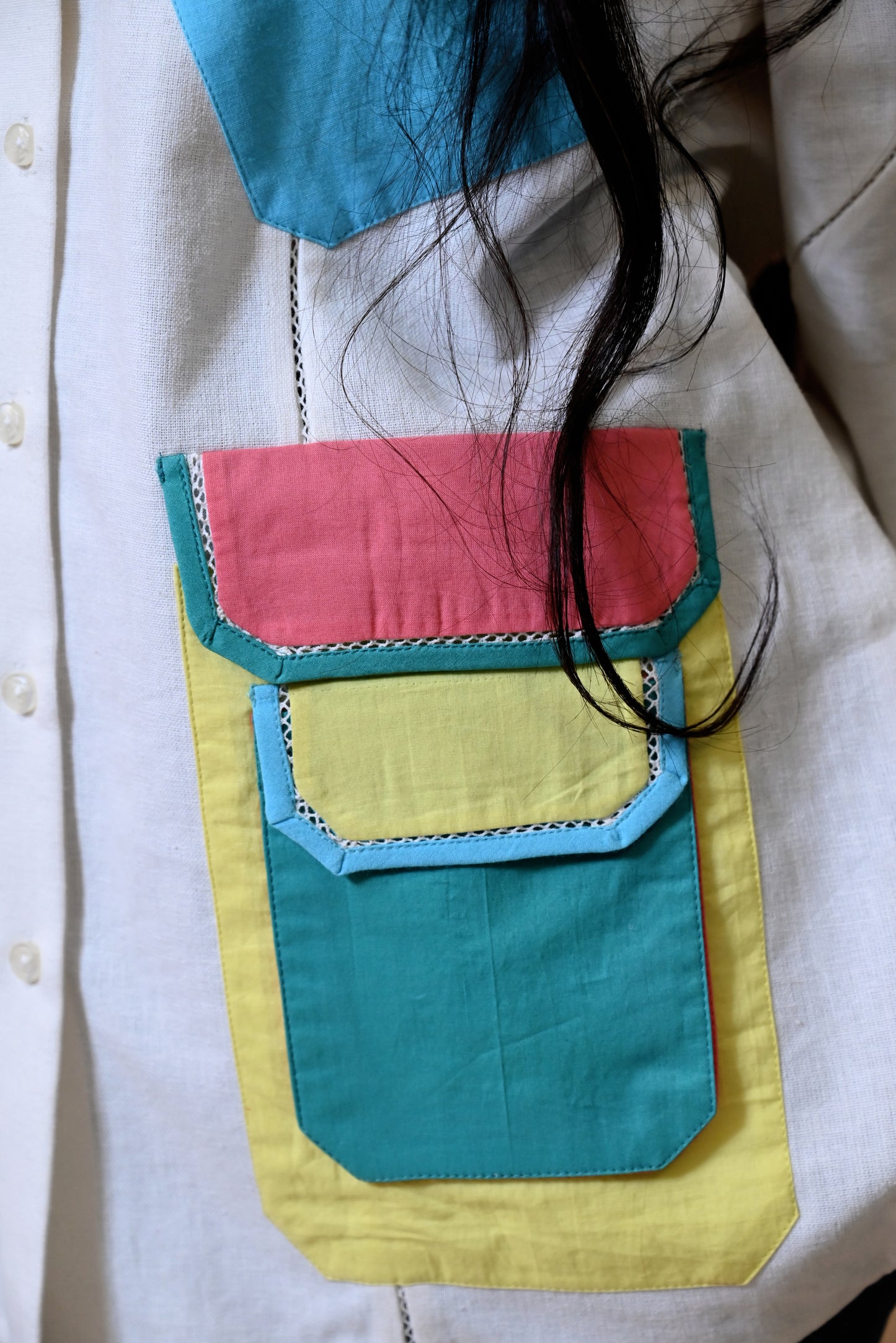COLORPOP CHARM – LINEN POCKET SHIRT