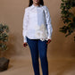 BLUE STRIPE LINEN SHIRT