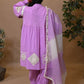 KORA DORA Crosia Patch Work Suit Set