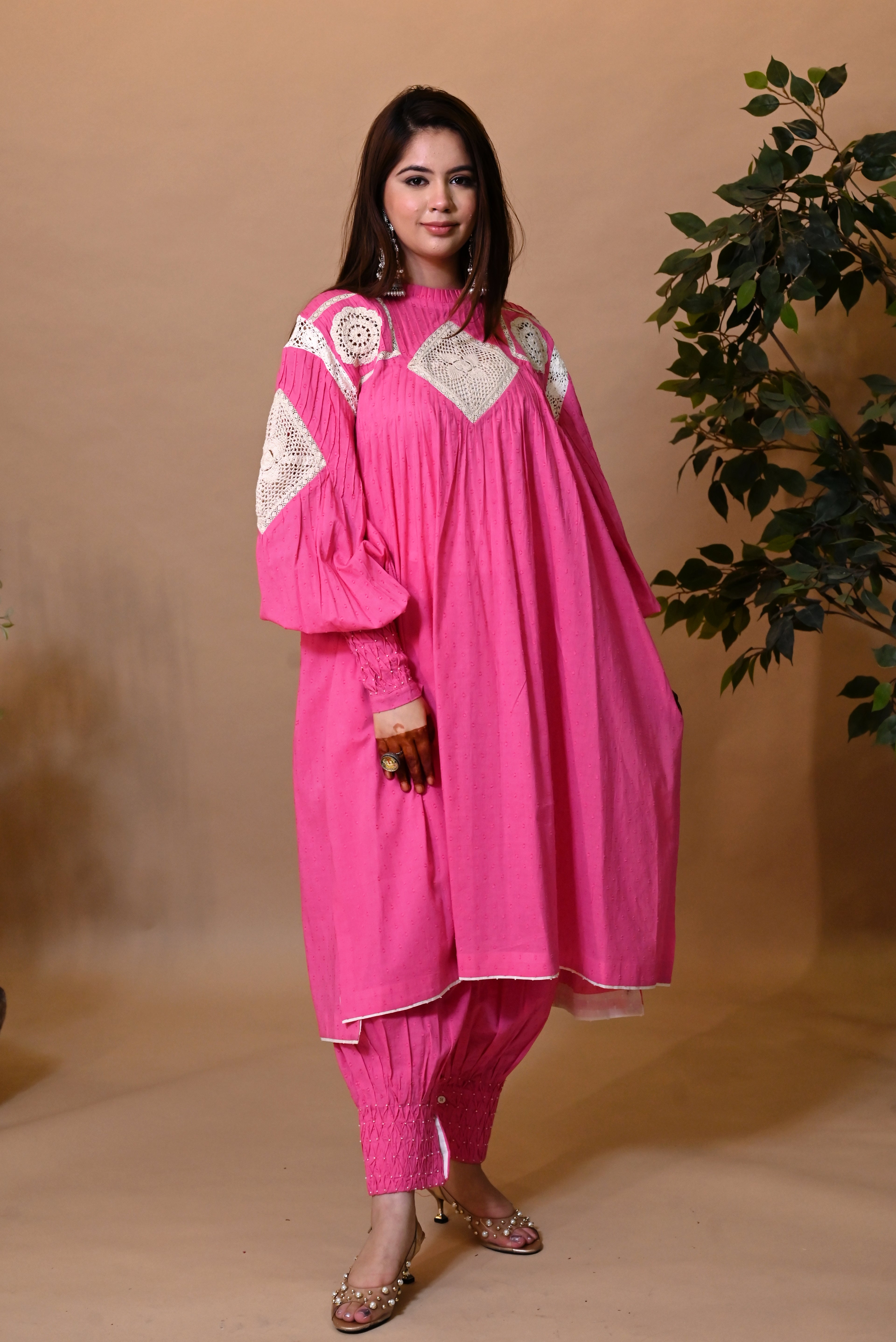 KORA DORA HOT PINK SUIT SET