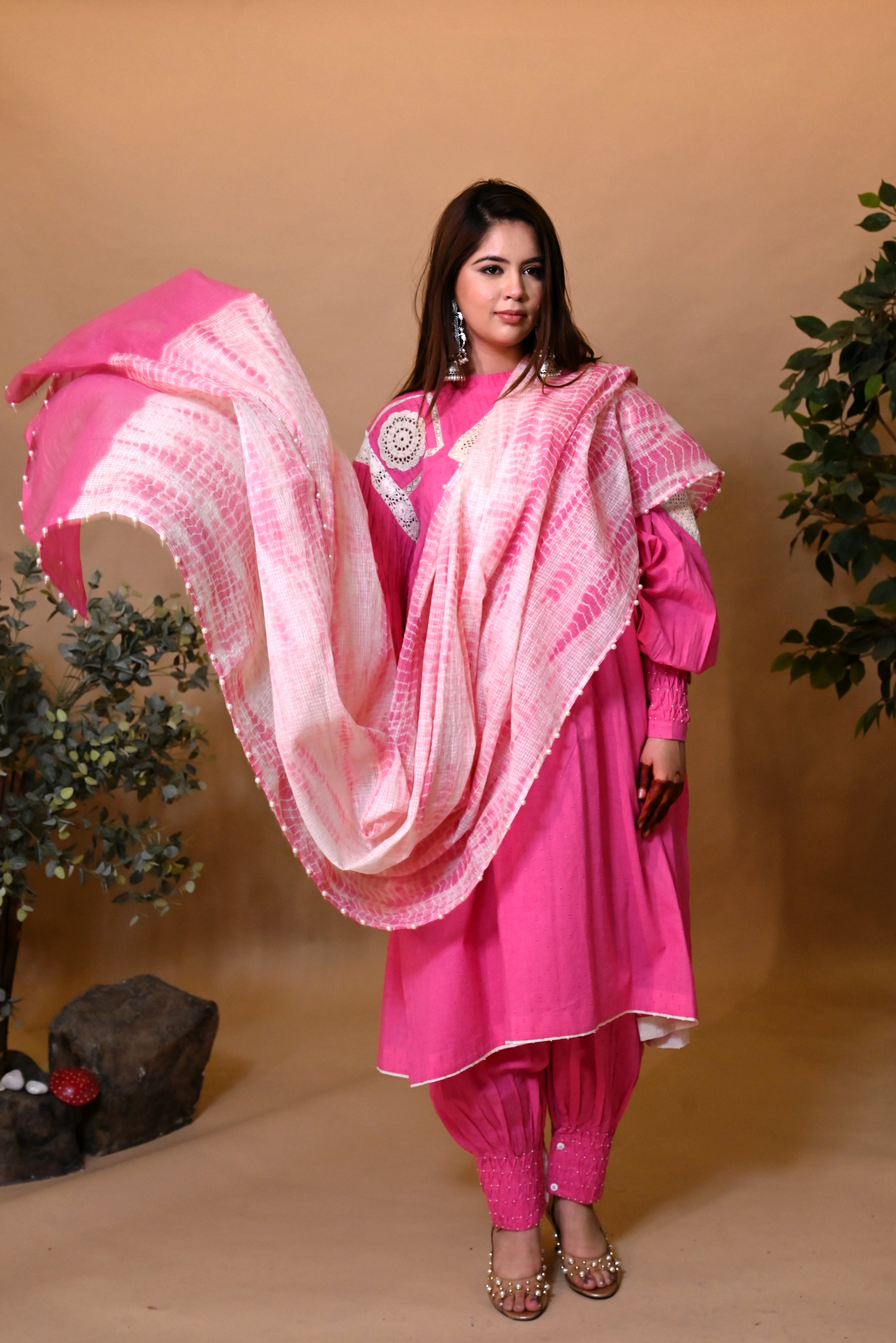 KORA DORA HOT PINK SUIT SET