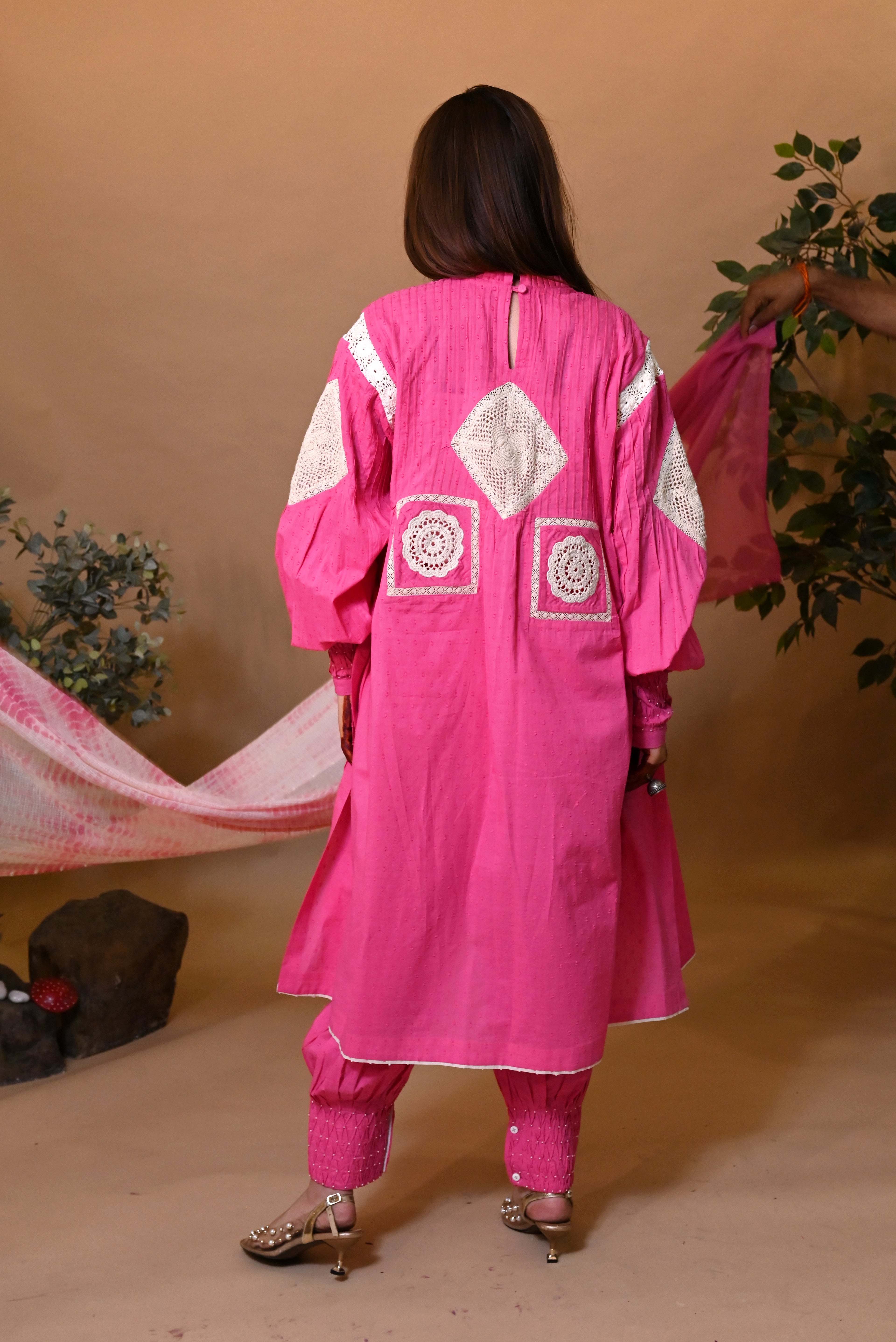 KORA DORA HOT PINK SUIT SET
