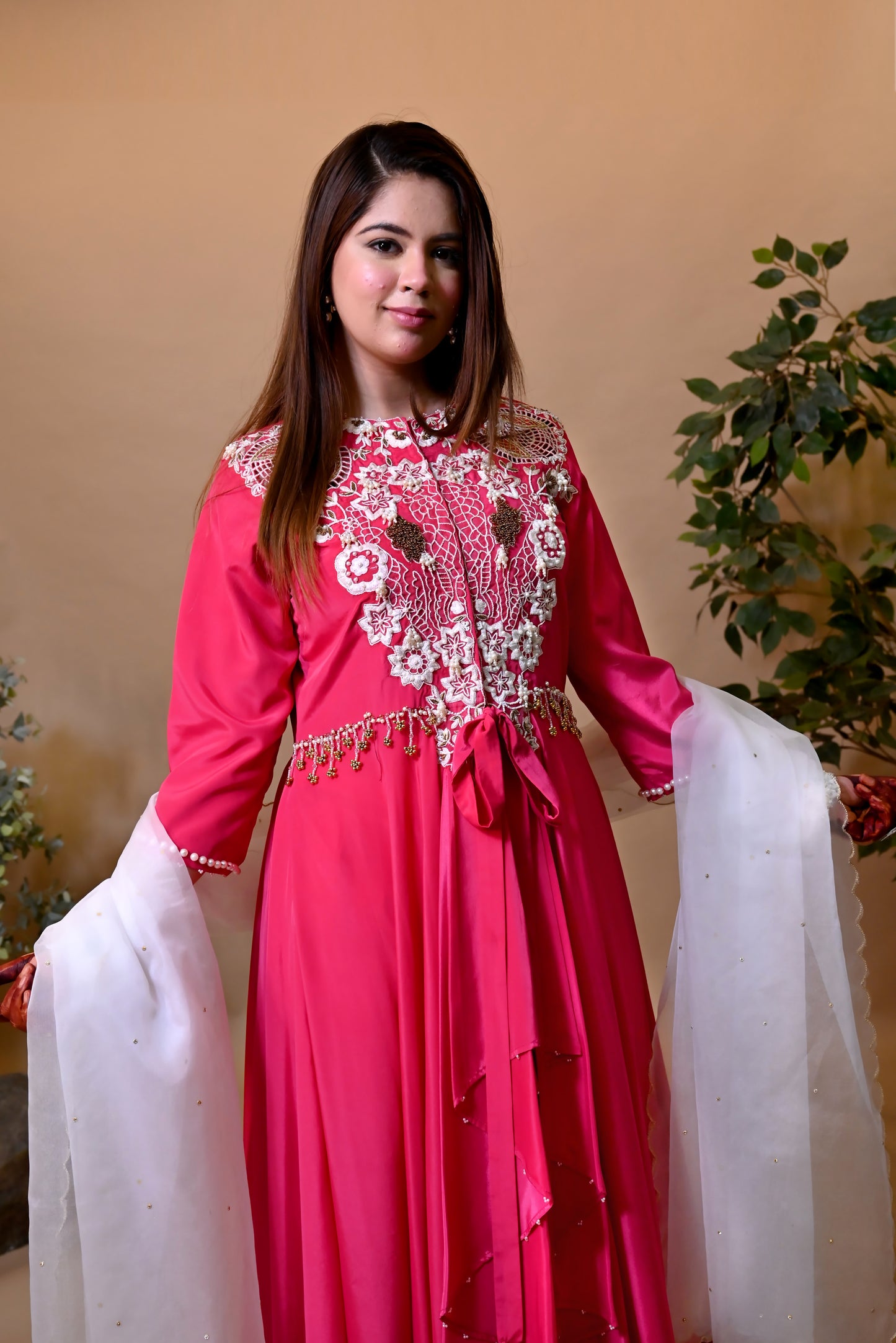 CHAMKILI HOT PINK INDO WESTREN SET