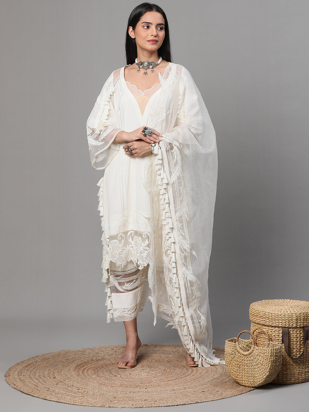 White Suit Set
