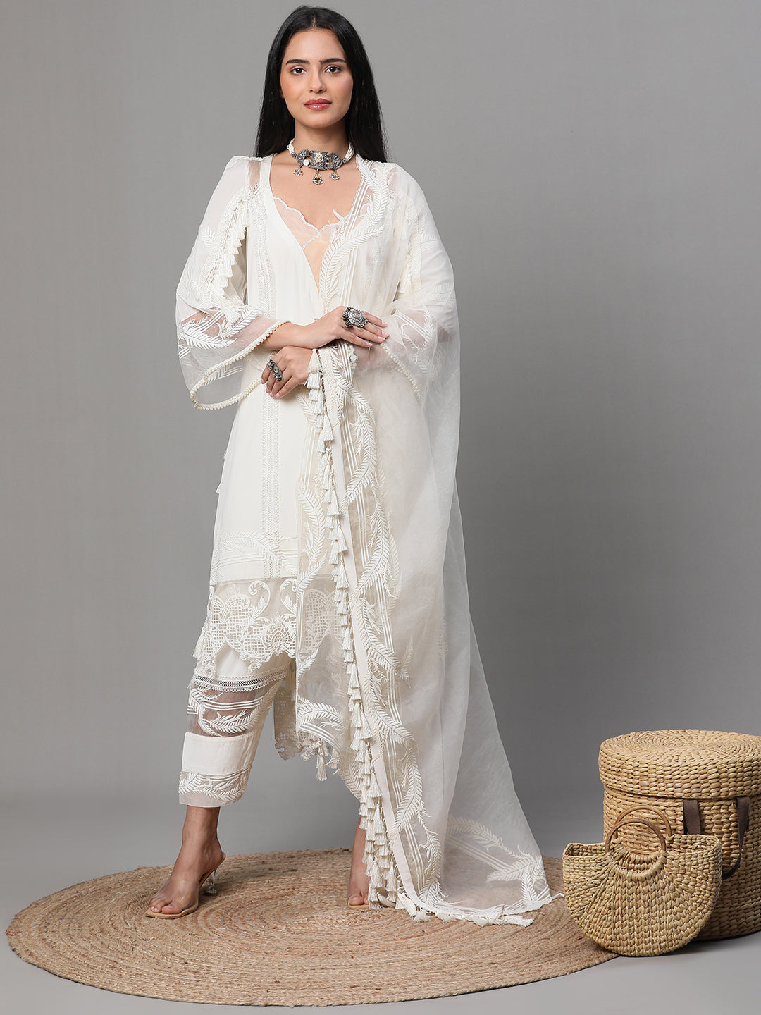 White Suit Set