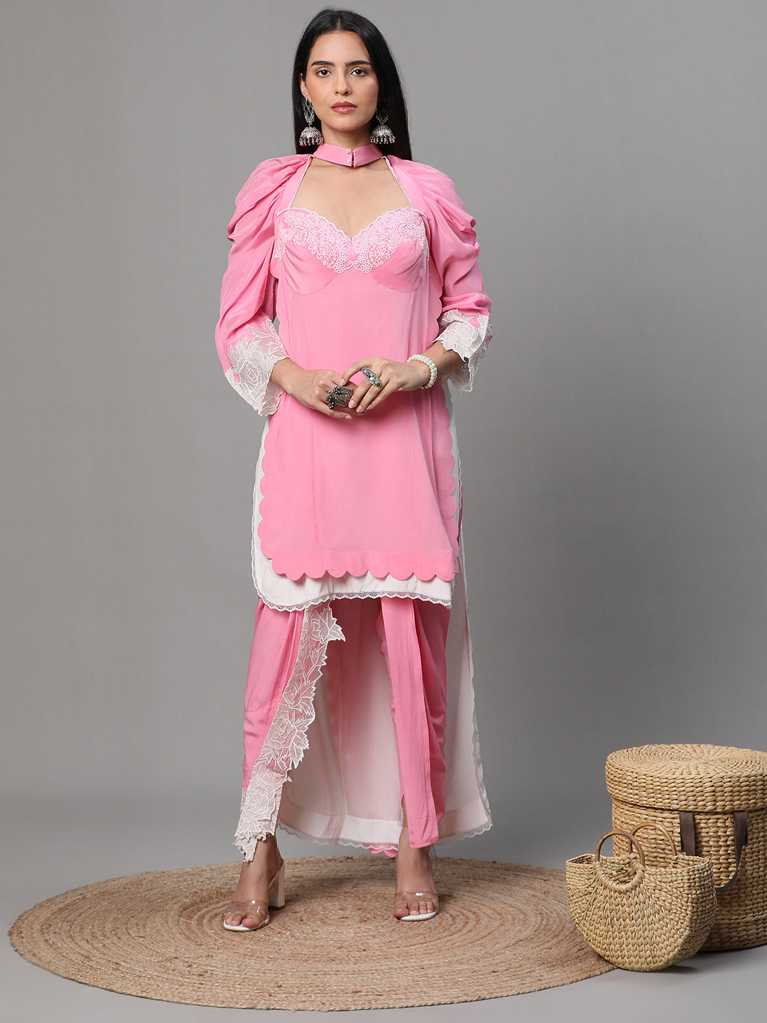 Soft Silk Straight Cut Suit