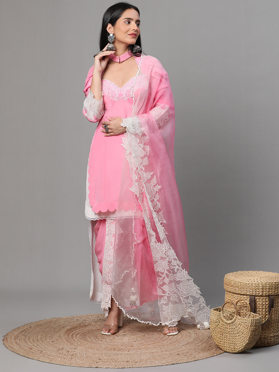 Soft Silk Straight Cut Suit