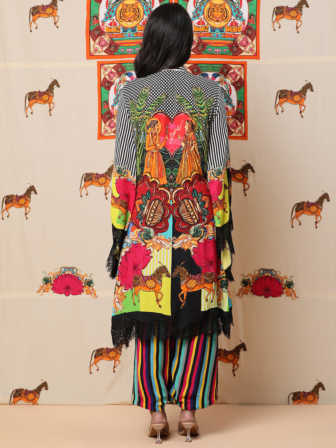 Multicolor Co ord Set