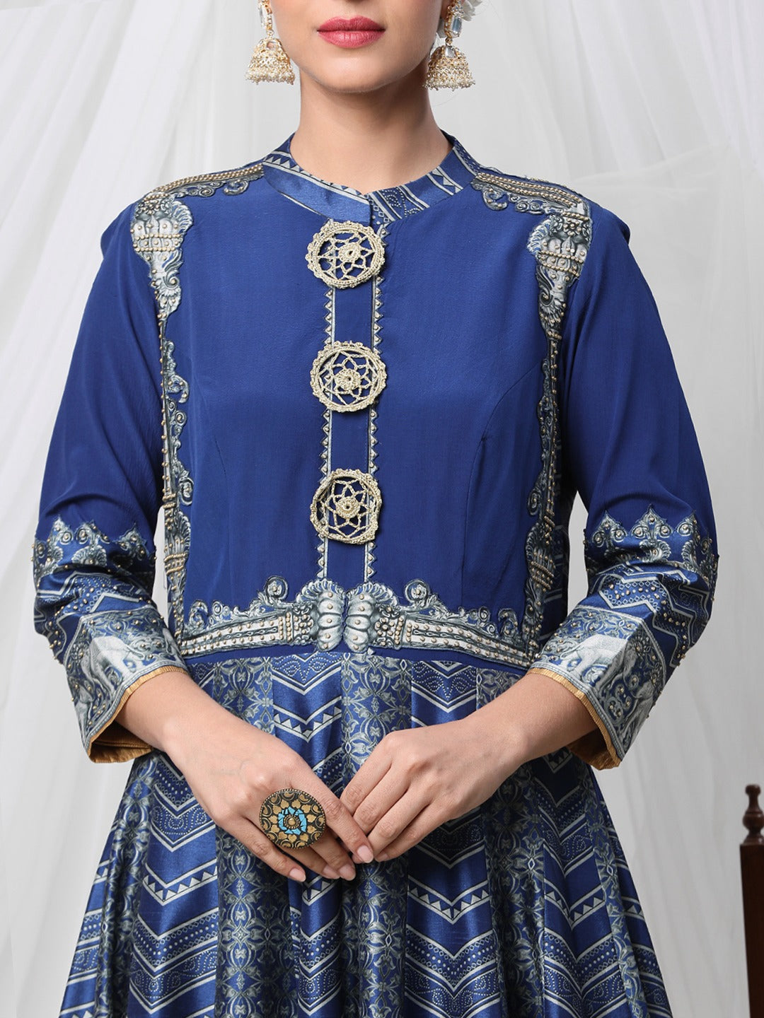 Blue Long Dress