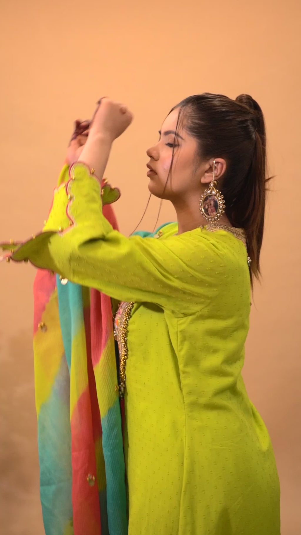 RANG-SAAZ HIGHLOW SUIT SET