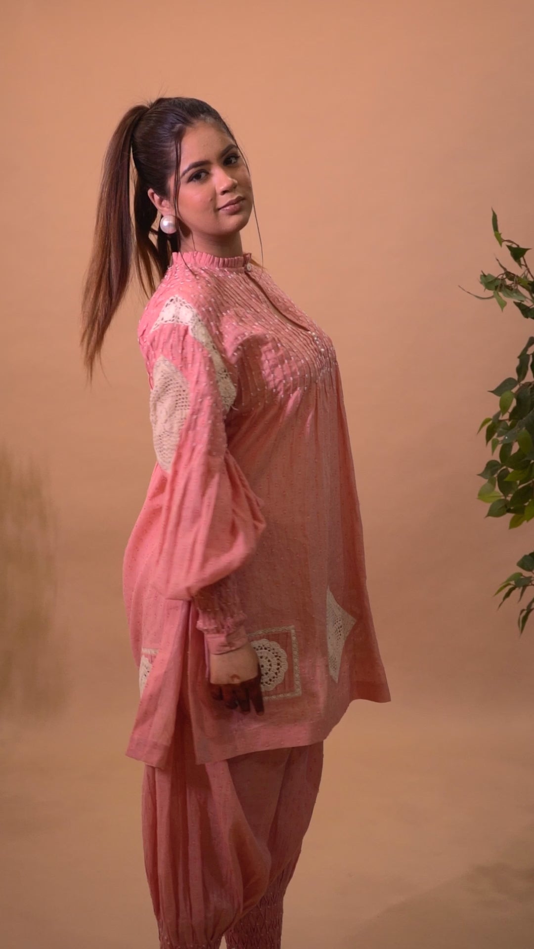 KORA DORA CROSIA PATCH WORK SUIT SET
